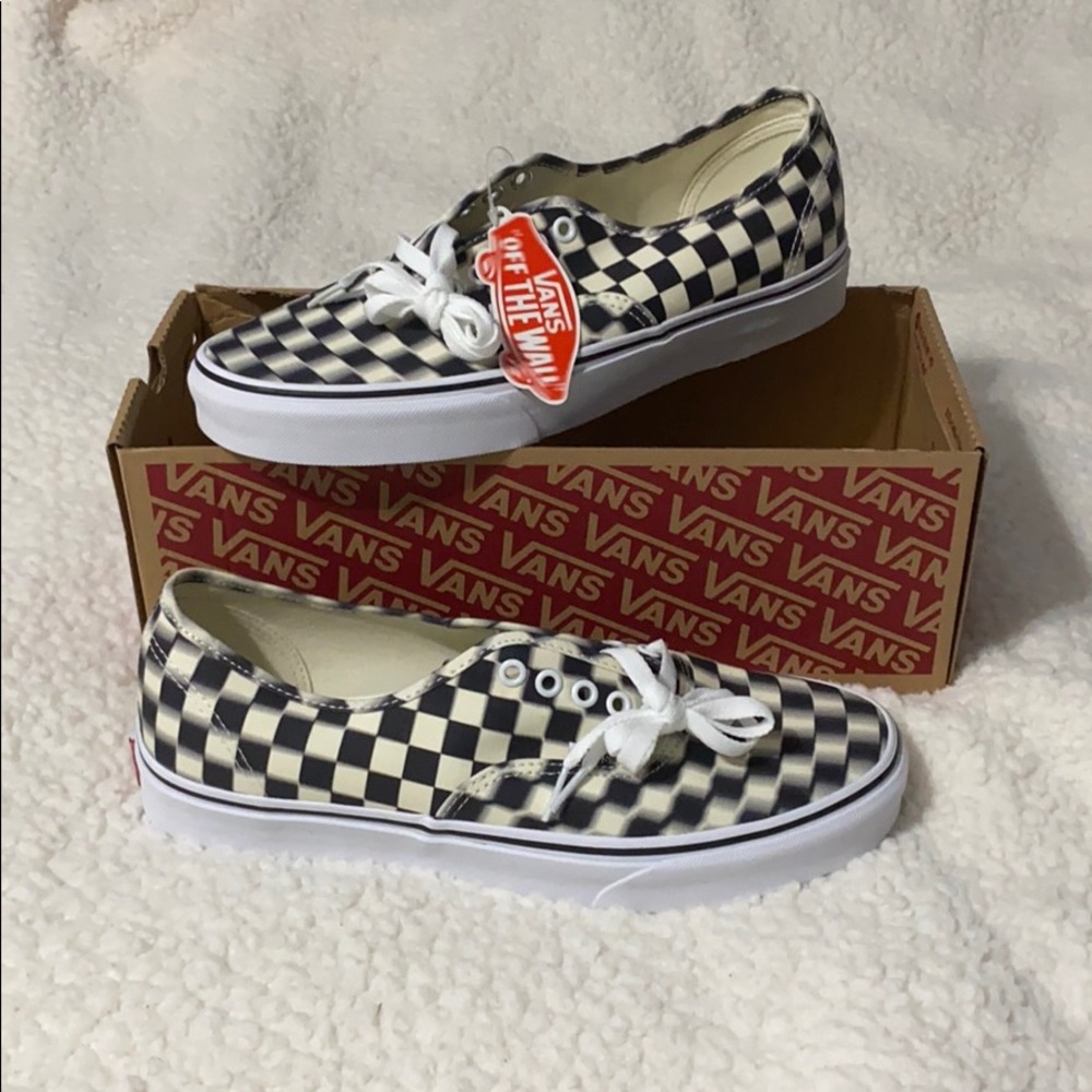 Vans Authentic Blur Checkered Sneakers